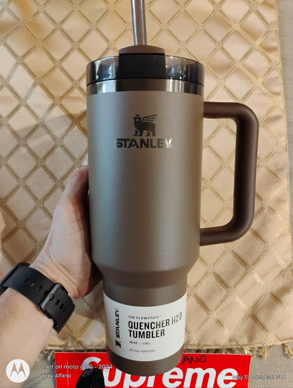 Stanley Limited Edition Espresso 40oz Quencher BNWT - In Hand Ships Fast
